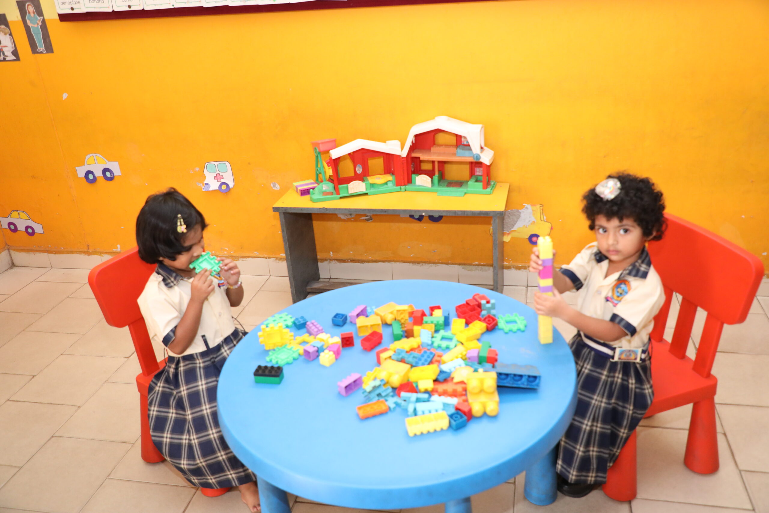 Students Playing